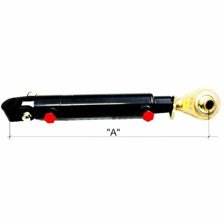 Aftermarket Hydraulic Top Link Assembly w/Hoses Fits Kubota Fits Ford Fits Massey Fits Case HYM40-1660